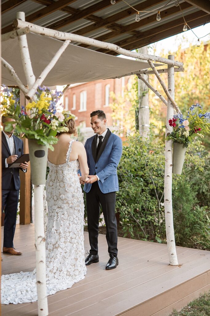 Washington DC Community Garden Wedding; Greta David Events; Washington DC wedding planner serving DC, Maryland, and Virginia;