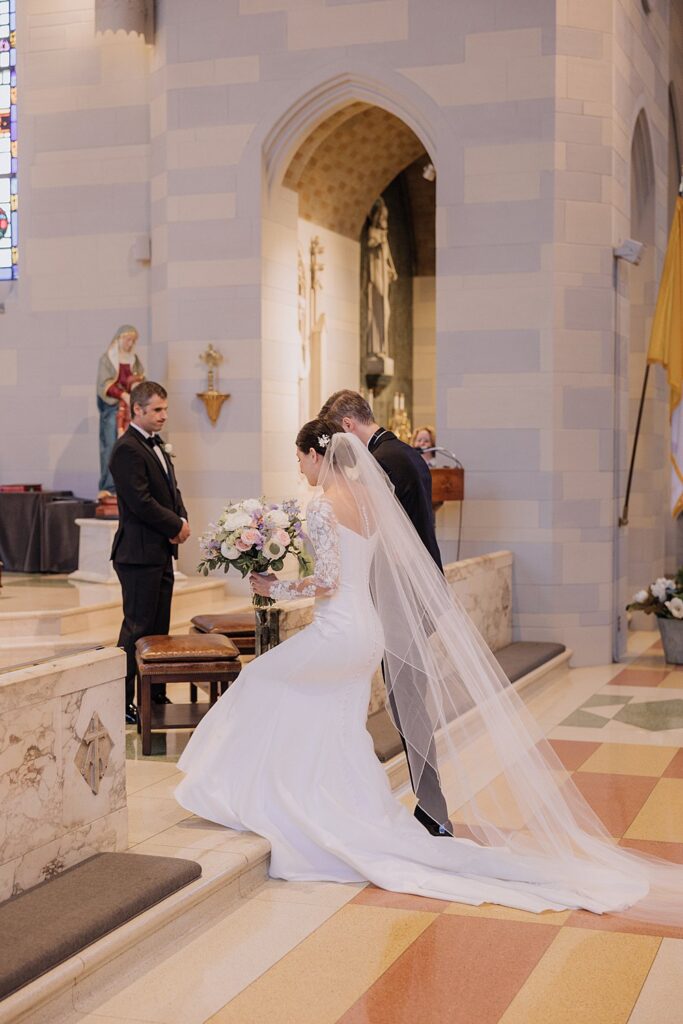 St. Ann's Catholic Church and The Fairmont Wedding; Greta David Events; Washington DC wedding planner serving DC, Maryland, and Virginia;