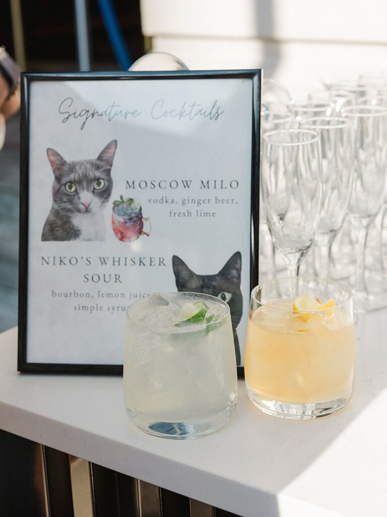 Signature Spring Wedding Cocktails Your Guests Will Love ; dc wedding planner