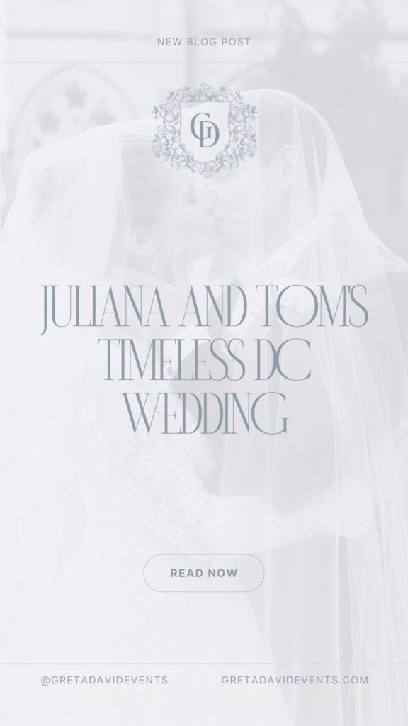 Juliana and Tom's Timeless DC Wedding