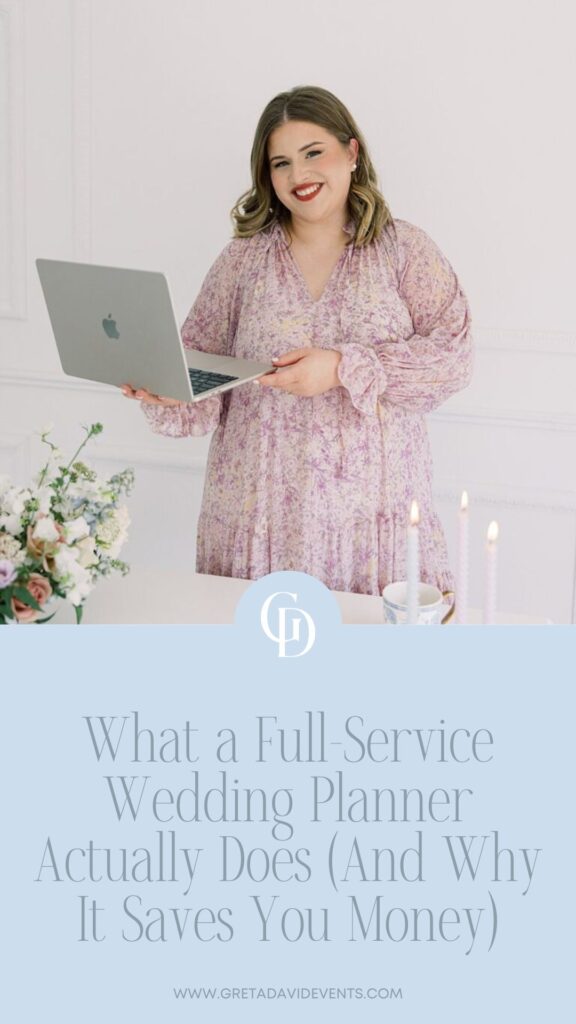 Full Service Wedding Planner | Washington DC ; Greta David Events ; dc wedding planner ; best dc wedding planning